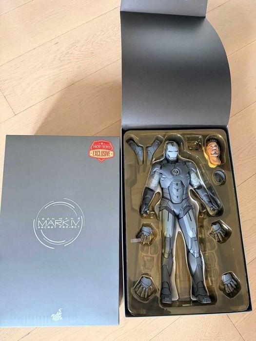 Figura Hot Toys Iron Man 2 MARK IV Secret Project ( Exclusive)