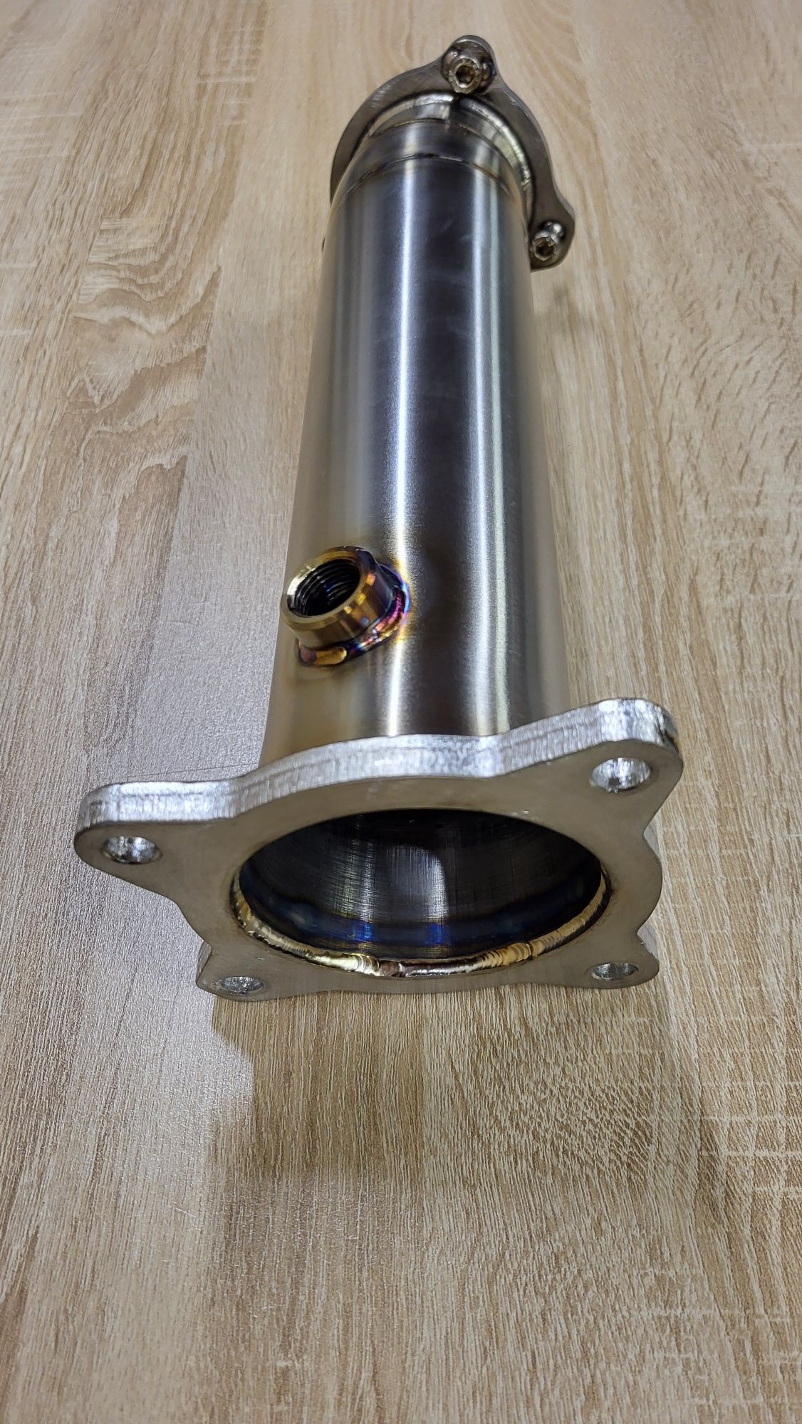Даунпайп Audi А6 С7 Downpipe Ауді A6 C7 2.0 TFSI Heat Shield