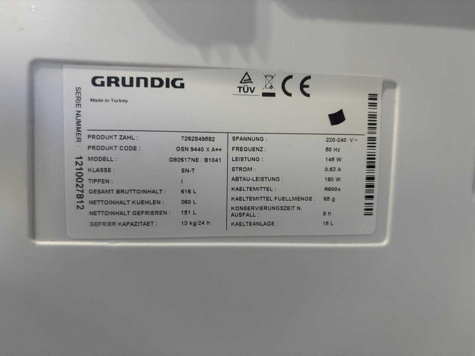 Lodówka Grundig. Sprawna