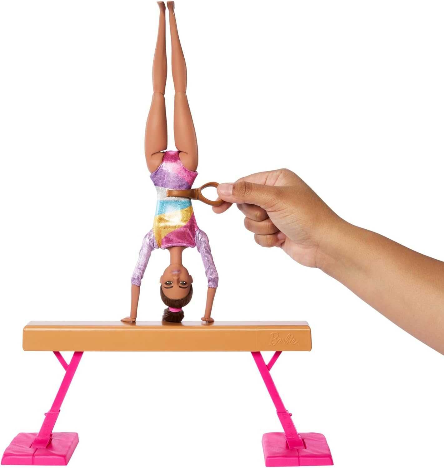 Кукла Барби Блондинка и Брюнетка Тренировки по гимнастке Barbie Gymnas