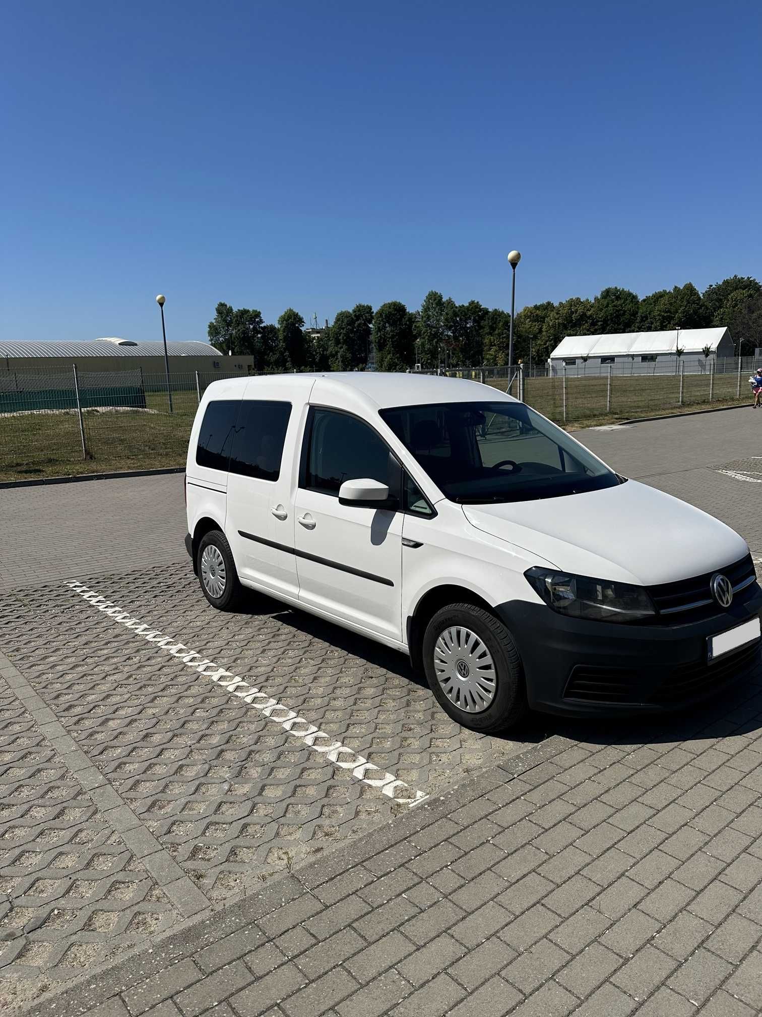 VW Caddy 2.0TDI, Klima, Hak, 5-os, Polecam!!! Brutto