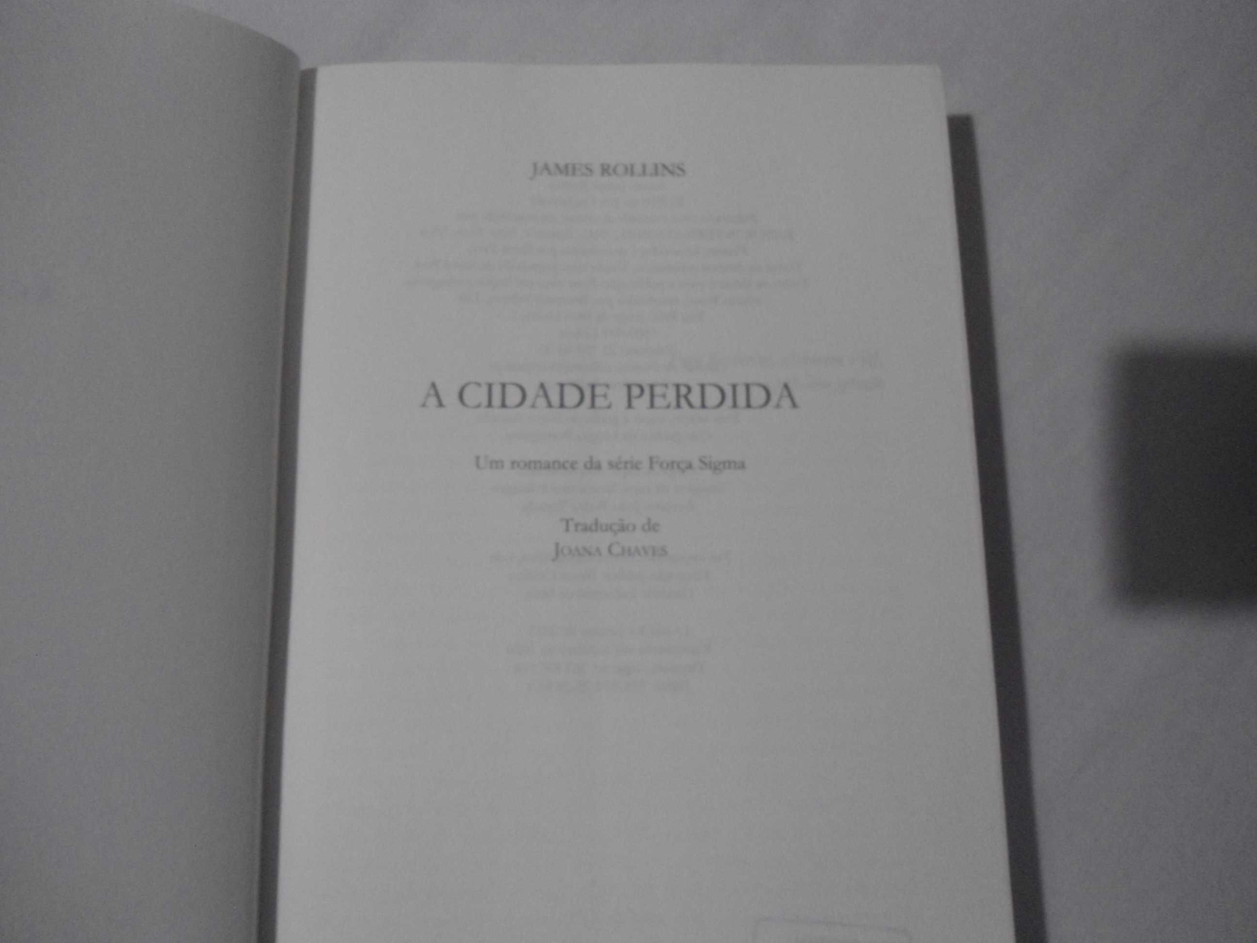 A Cidade Perdida por James Rollins