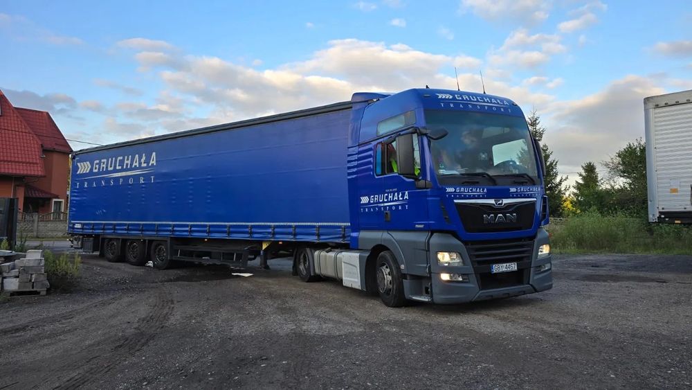 MAN TGX  Man TGX, Standard/MEGA/Mulda Pierwszy Właściciel