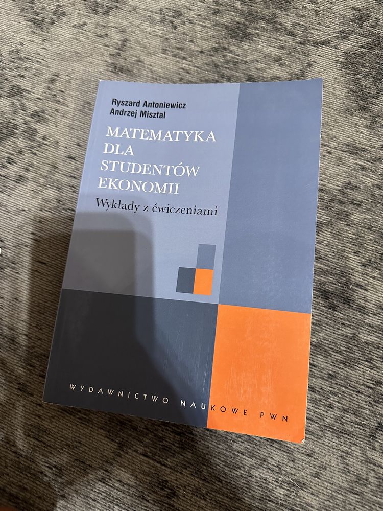 Matematyka dla studentów ekonomii PWN książka ćwiczenia z wykładami