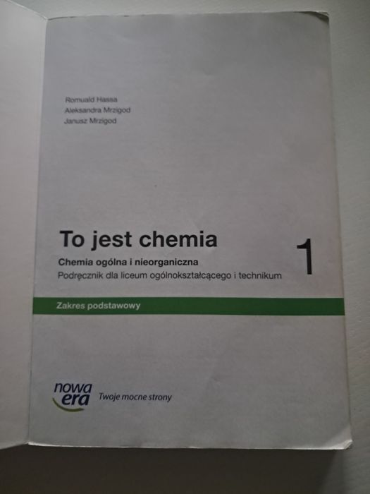 To jest chemia 1