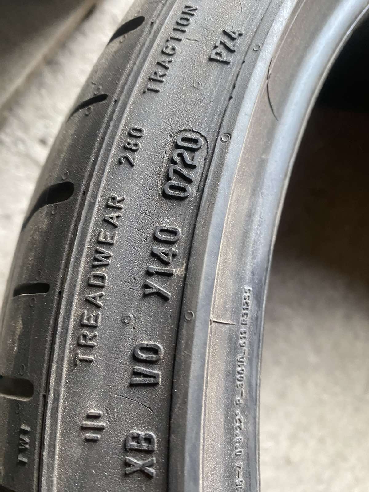 235.35.19 Pirelli 2шт лето БУ склад шины резина из Европы 35 R19