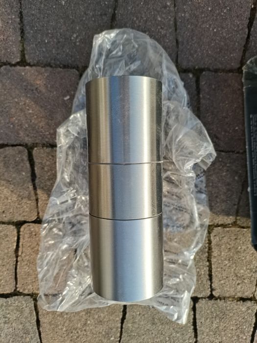 Lampa Ścienna Stal Nierdzewna