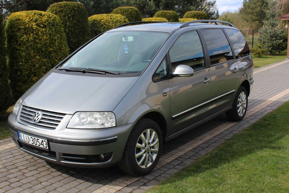 Volkswagen Sharan 1.9TDI Bezwypadkowy Fabryczny Lakier