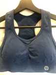 Biustonosz push up Gym Glamour stanik bra rozmiar S blue