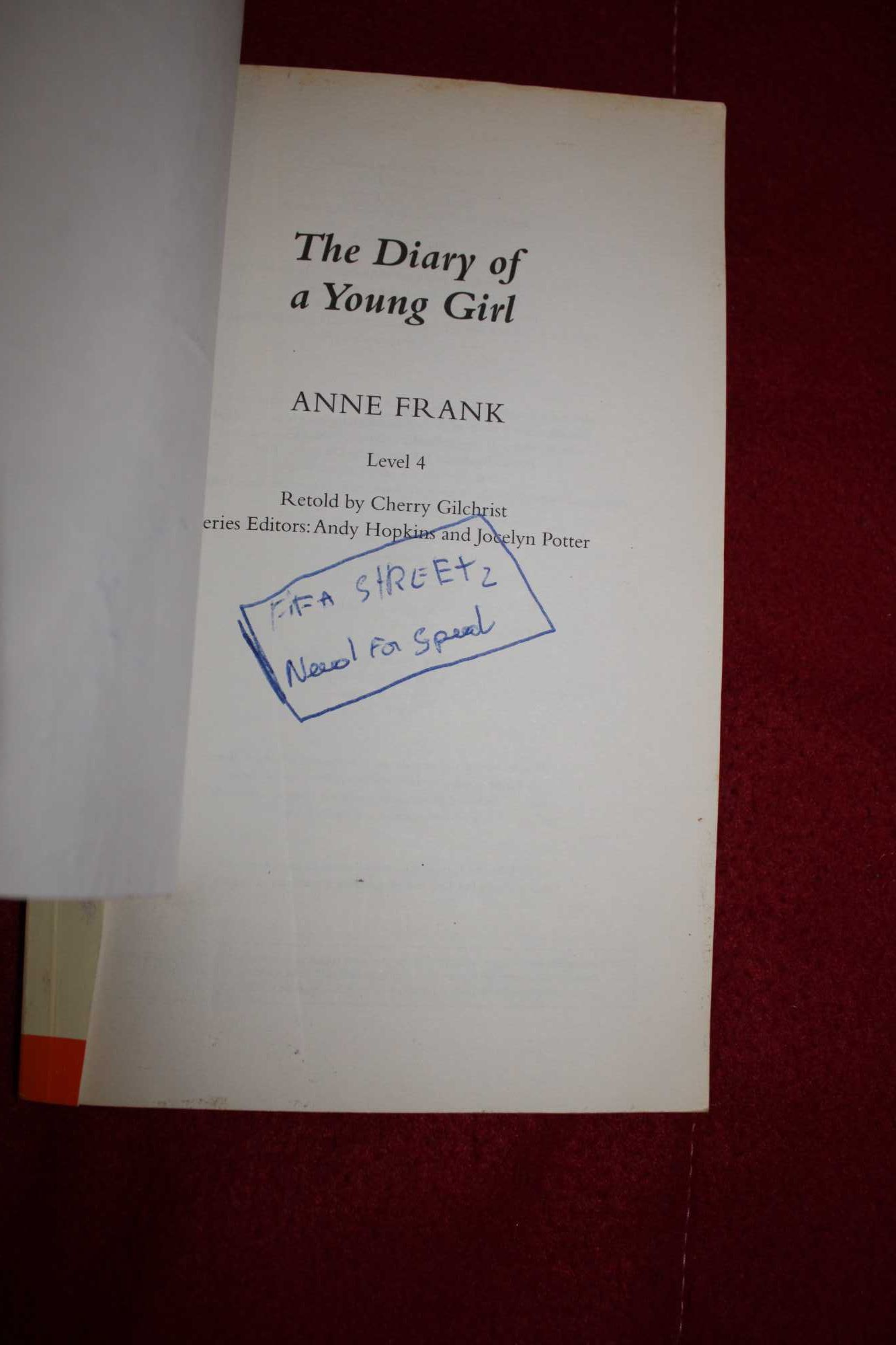 OFEREÇO Livro Diário de Anne Frank