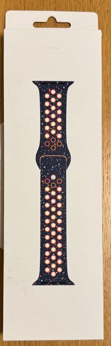 Pasek Nike Sport Band Blue Flame S/M 46mm do Apple Watch