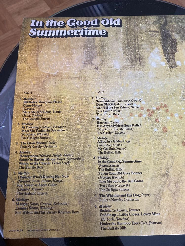 Vinil in the good old summertime
