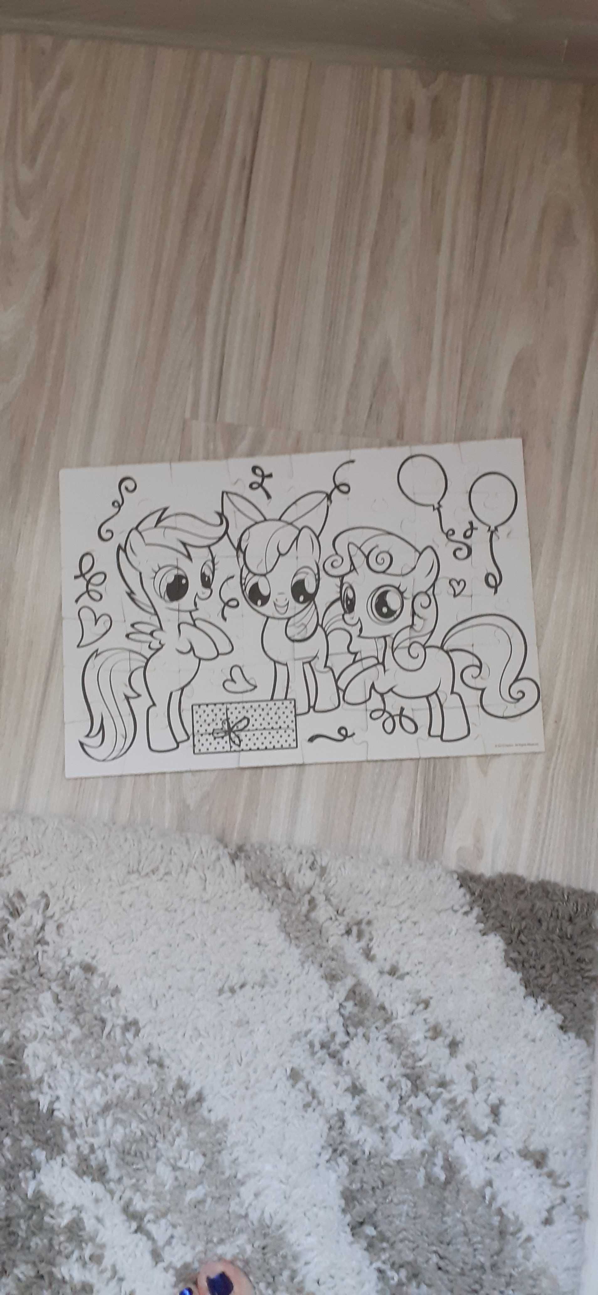 Puzzle Pony wesołe kucyki