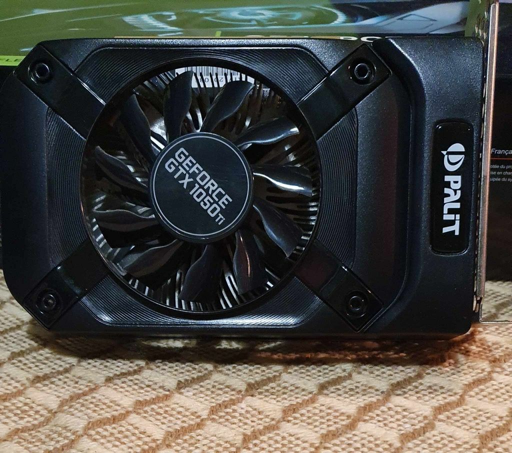 Продам легенду.Palit geforce gtx 1050 ti 4 gb