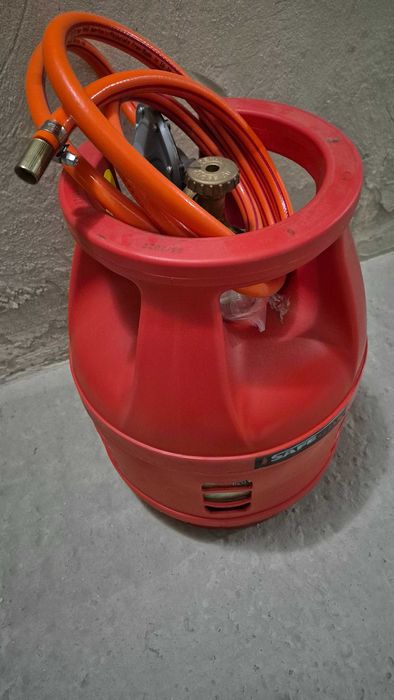 Газовий балон SAFEGAS об'ємом 12,5 літрів