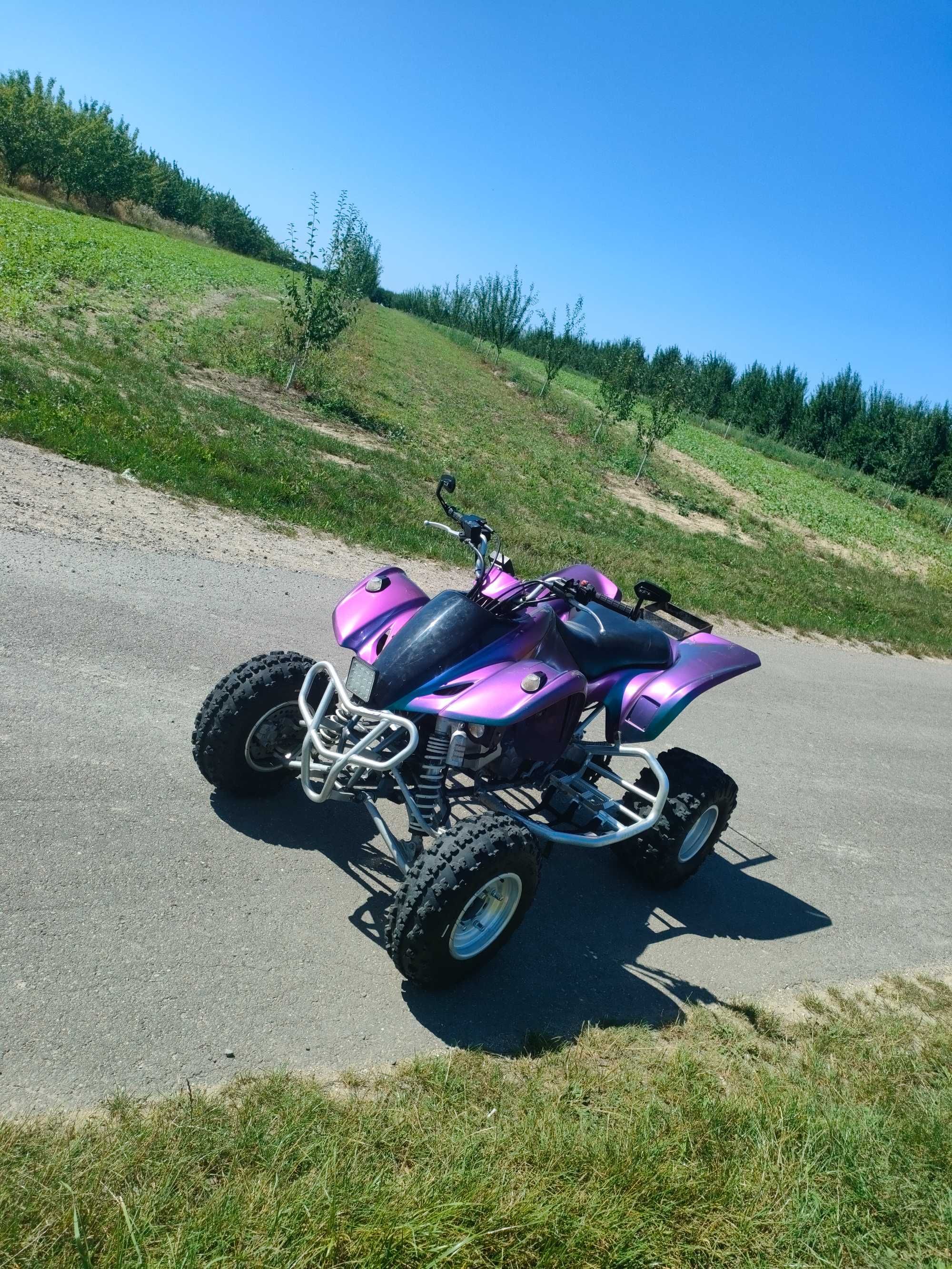 Quad Suzuki LTZ 400 Kawasaki KFX 2005 Zarejestrowany kat B L7e DODATKI