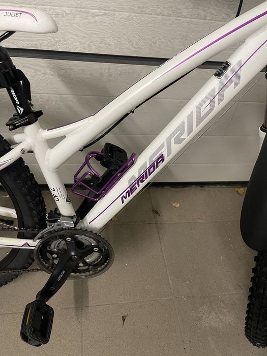 Rower górski damski, dla dziecka , mtb merida juliet 7,40