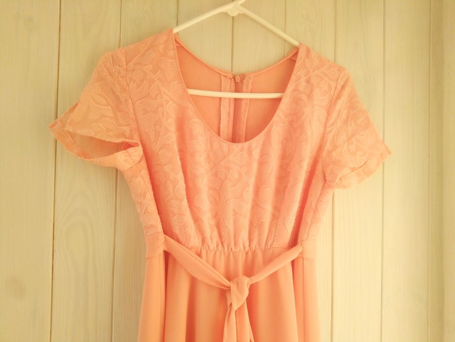 Праздничное длинное платье для беременной, размер S/М.