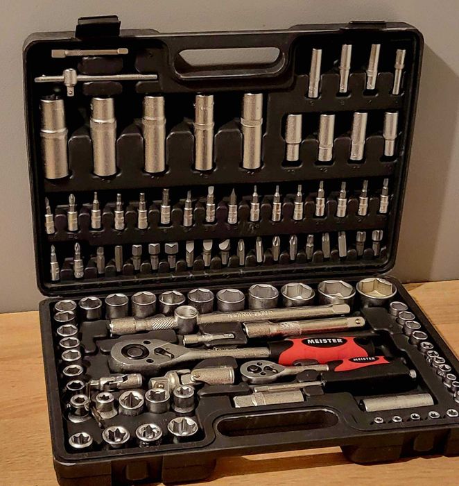 OKAZJA! PREMIUM Zestaw Kluczy Nasadowych 108 el. + Oczkowe 17 el. ONEX