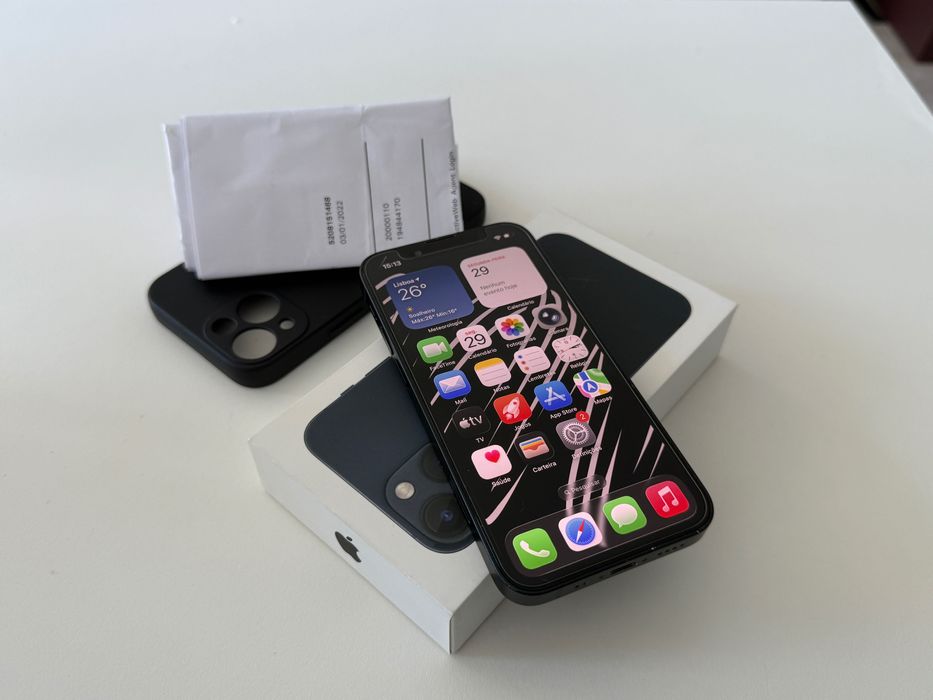 iPhone 13 mini 128Gb Livre Azul Fatura