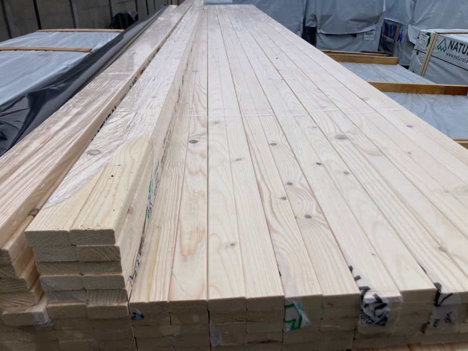 Listwa 20x45mm AB sucha , strugana , świerk skandynawski