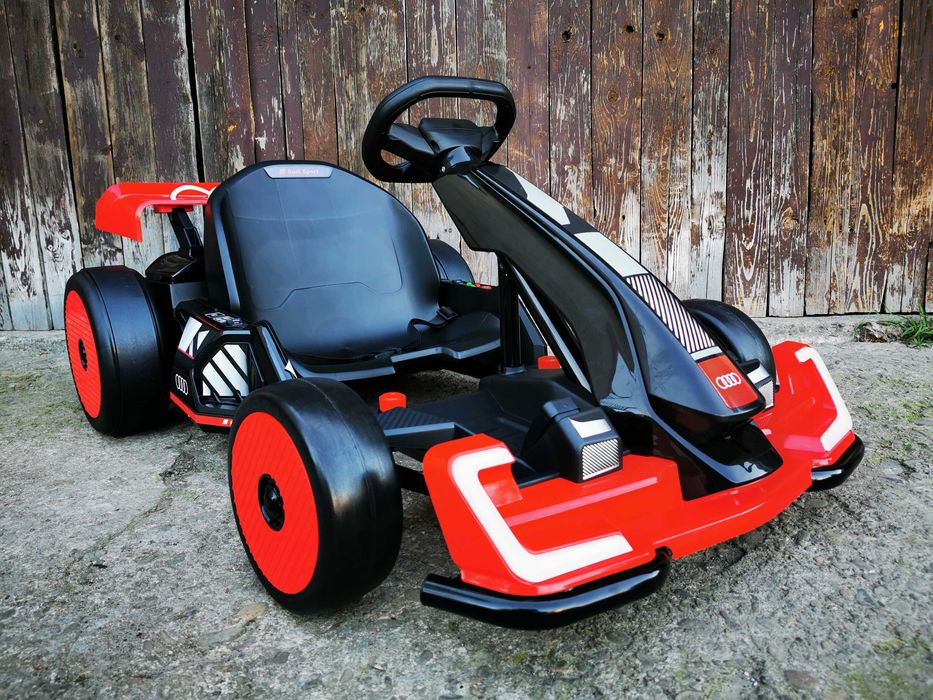 Gokart AUDI ERC PRO DRIFT 24V 400W Auto Akumulator Elektryczny DZIECI