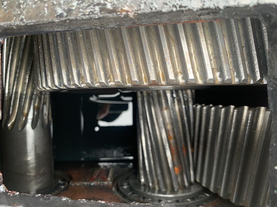 Редуктор на дровокол, колун