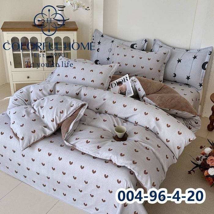 Постільна білизна велюр +фланель євро