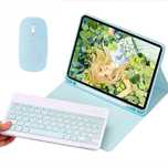 Etui Z Klawiaturą I Myszką Do Apple Ipad Air 4/ 11 Pro (Niebieskie)