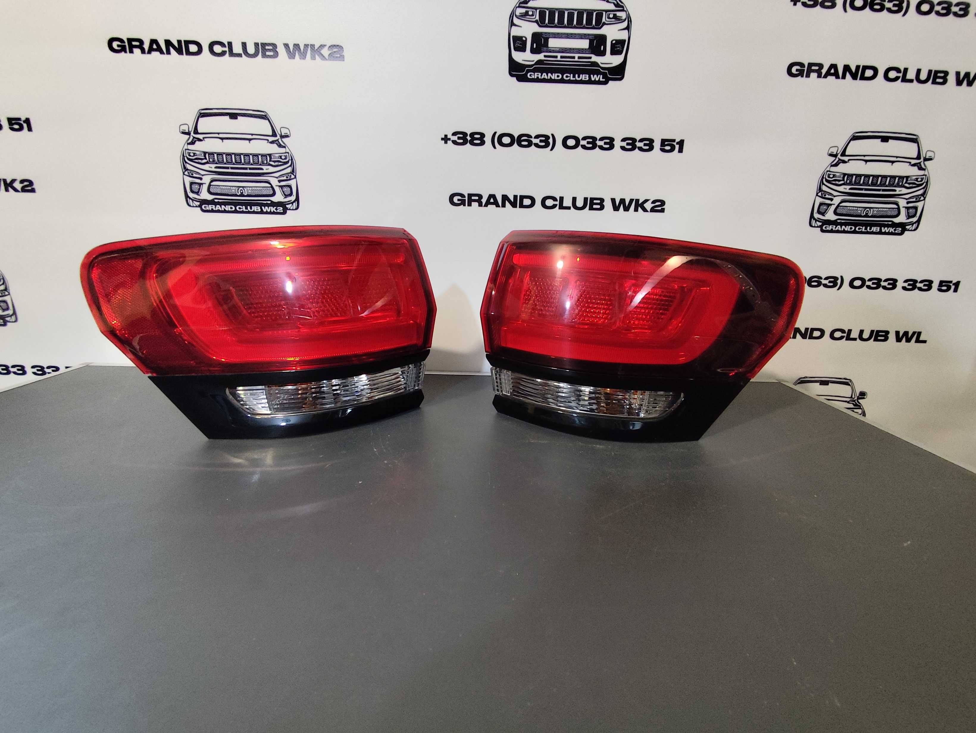 Задний стоп на крыло Jeep Grand Cherokee WK2 (Черный)