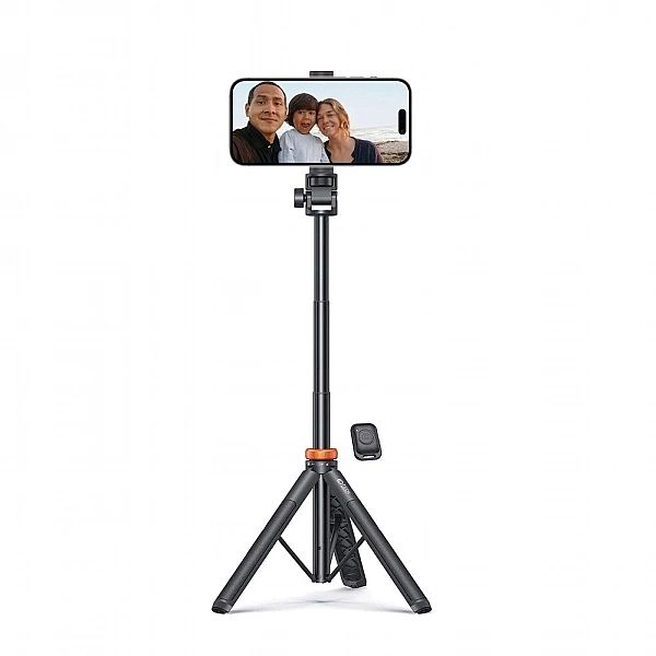 Tech-Protect L03S Wireless Selfie Stick Tripod Black