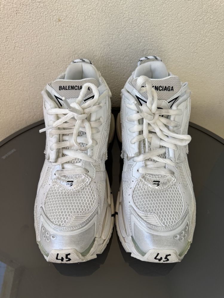 Balenciaga runner white rozmiar 45