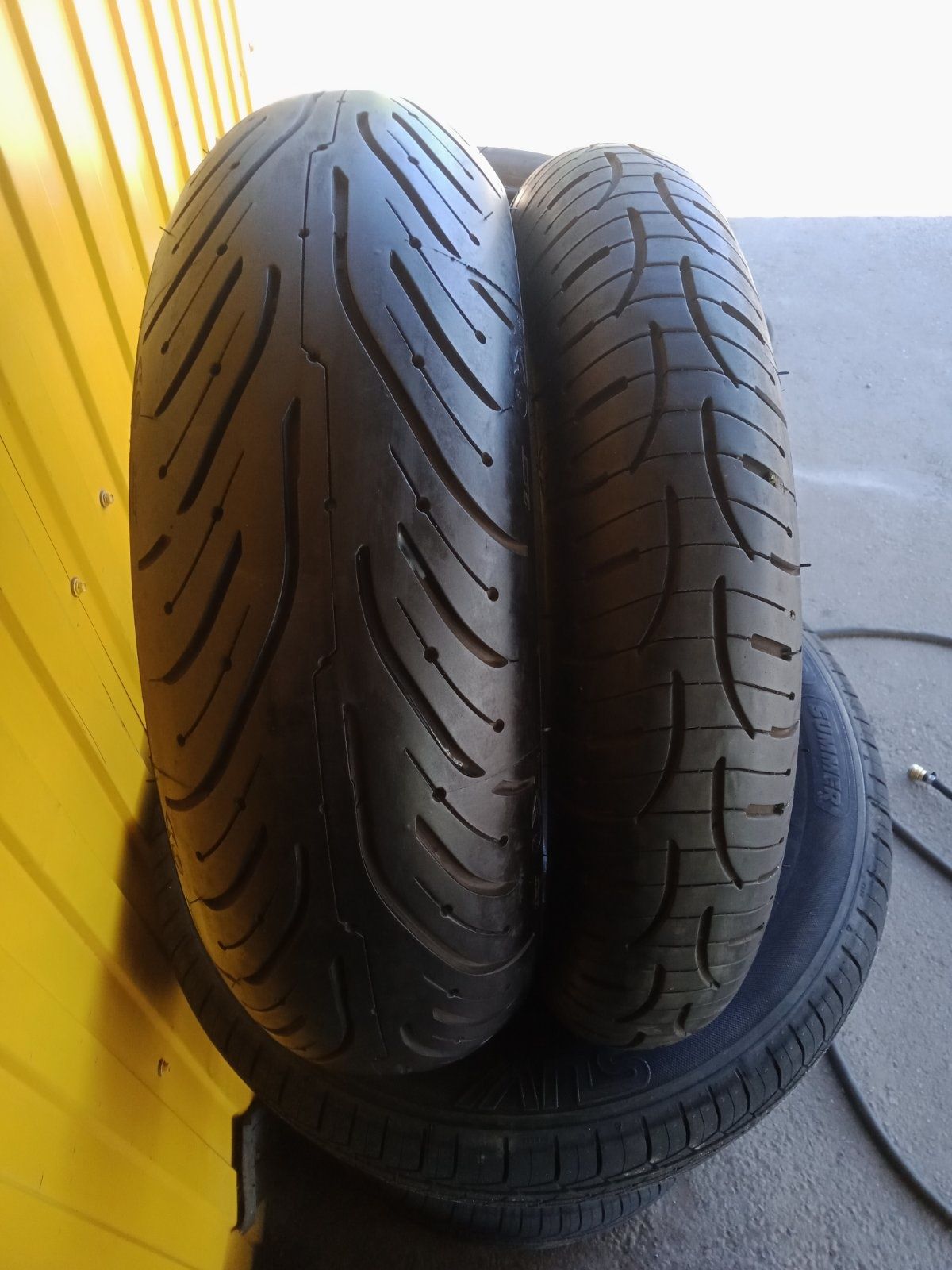 michelin pilot road 4 180/55zr17, 120/ 70/ 17