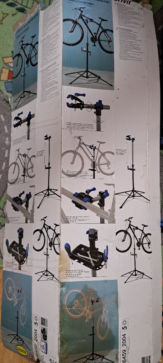 Vendo suporte para manutenção e lavagem de bicicleta
