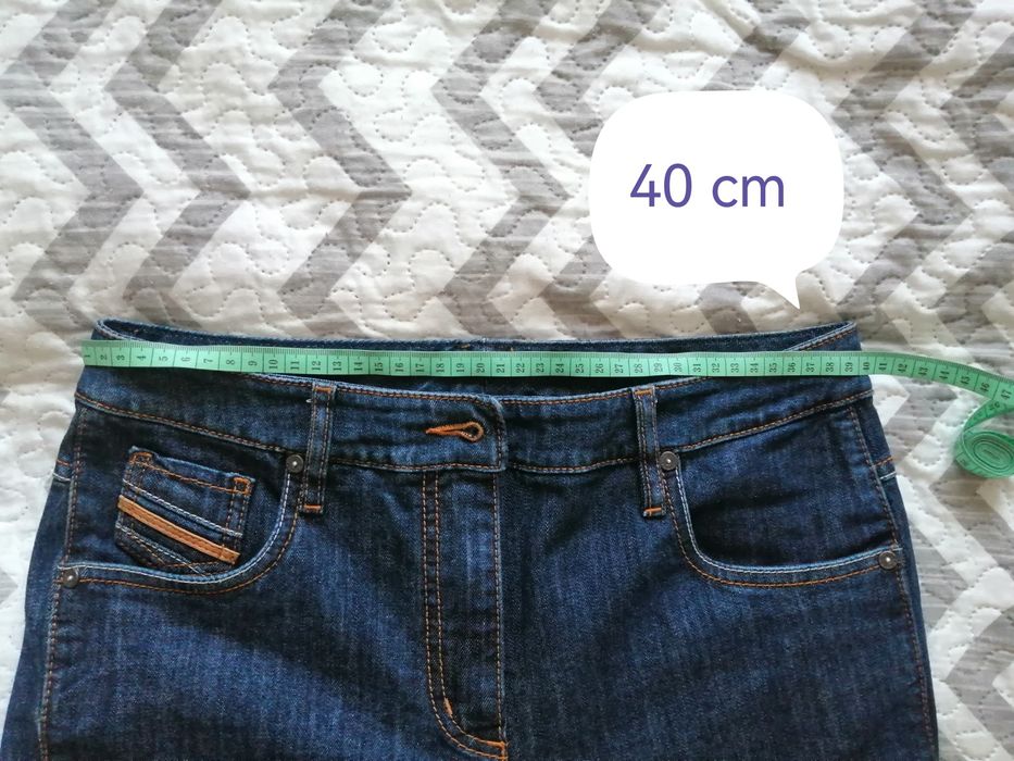 Spodnie jeansowe, raz założone