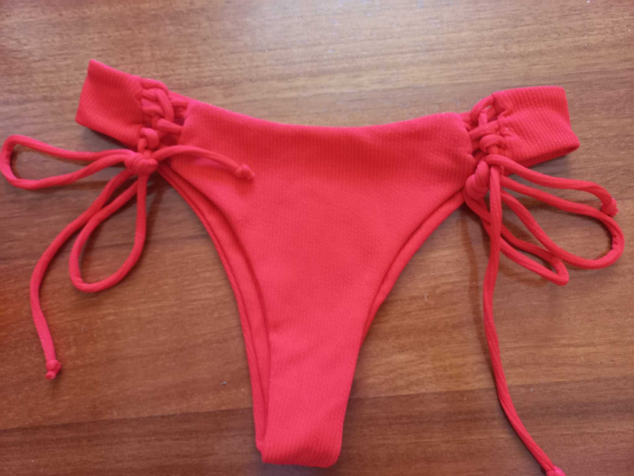 Biquini vermelho tamanho S/36