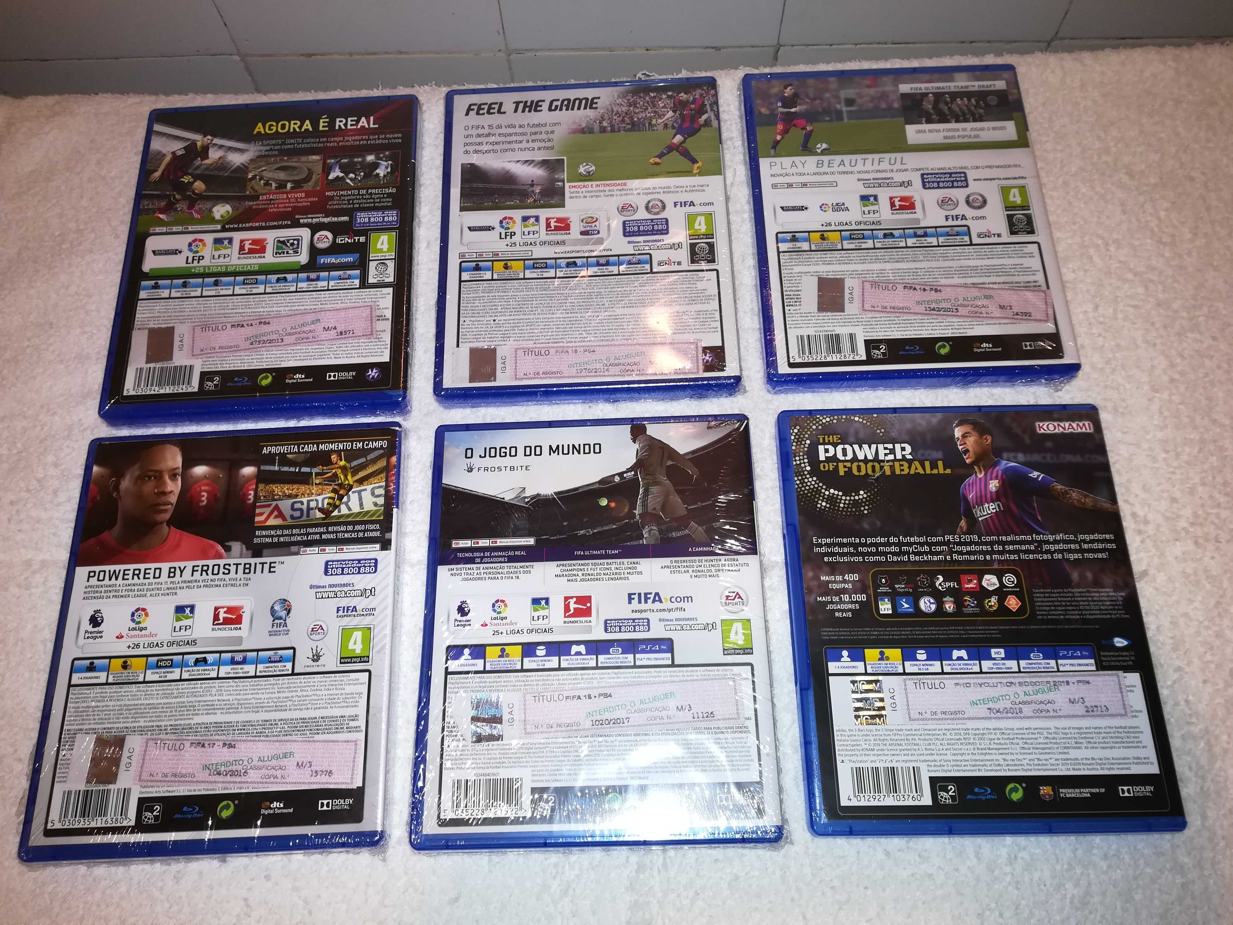 fifa 17 e 18 (jogos ps4) jogos playstation 4