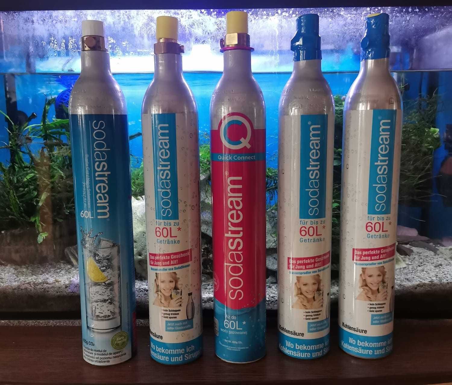 SODASTREAM,TERRA - nabijanie napełnianie CO2, wymiana od ręki