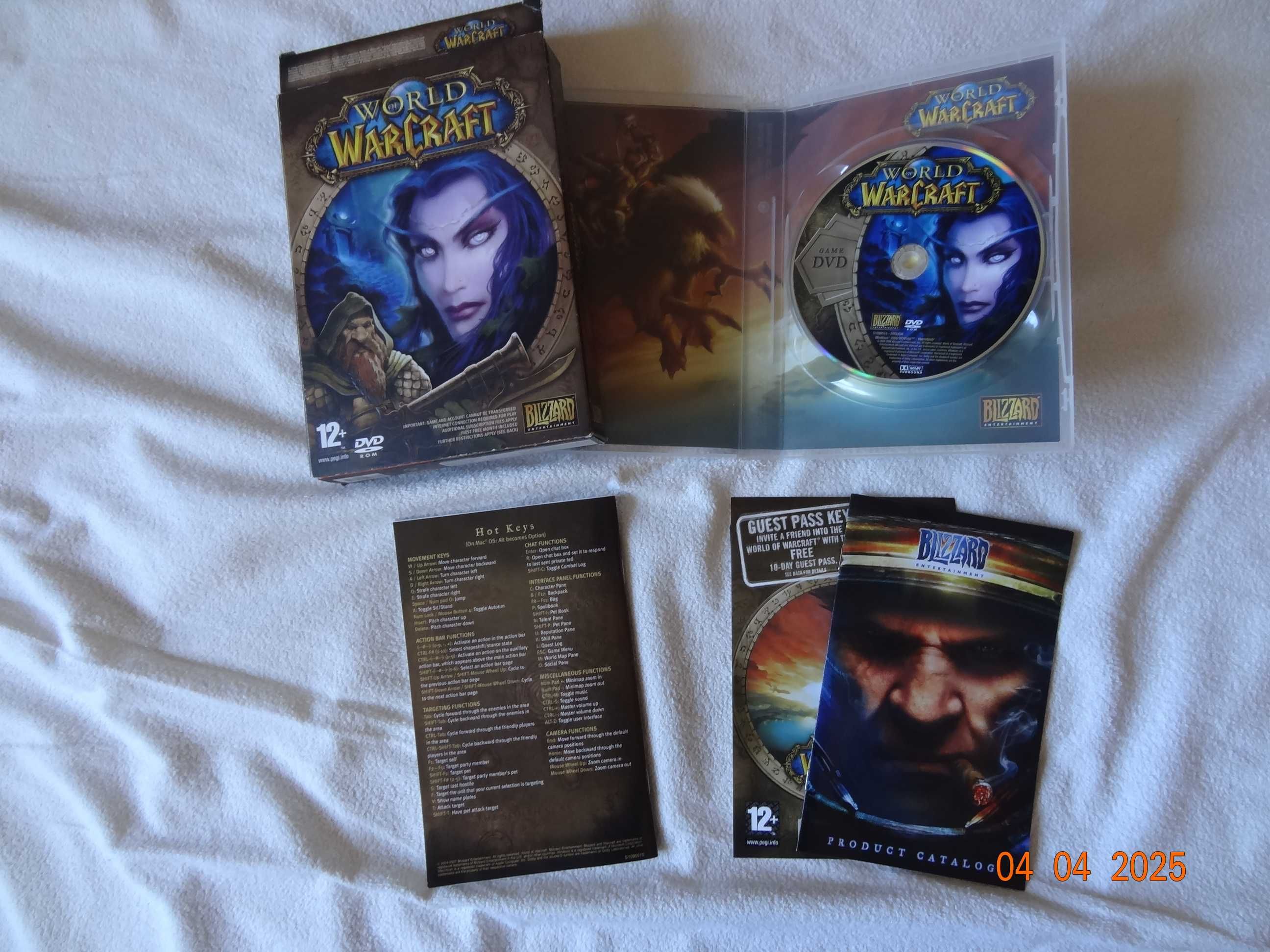 PC - Mass Effect, Heroes V, Oblivion, Diablo III, World of Warcraft