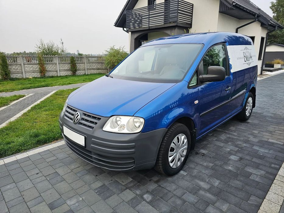 Volkswagen CADDY  Tylko 206tyś.km. Krajowy Bezwypadkowy Klimatyzacja 1.9 105km F-VAT