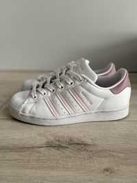 Adidas Superstar 38 2/3  JGY3320 Biały z różowym