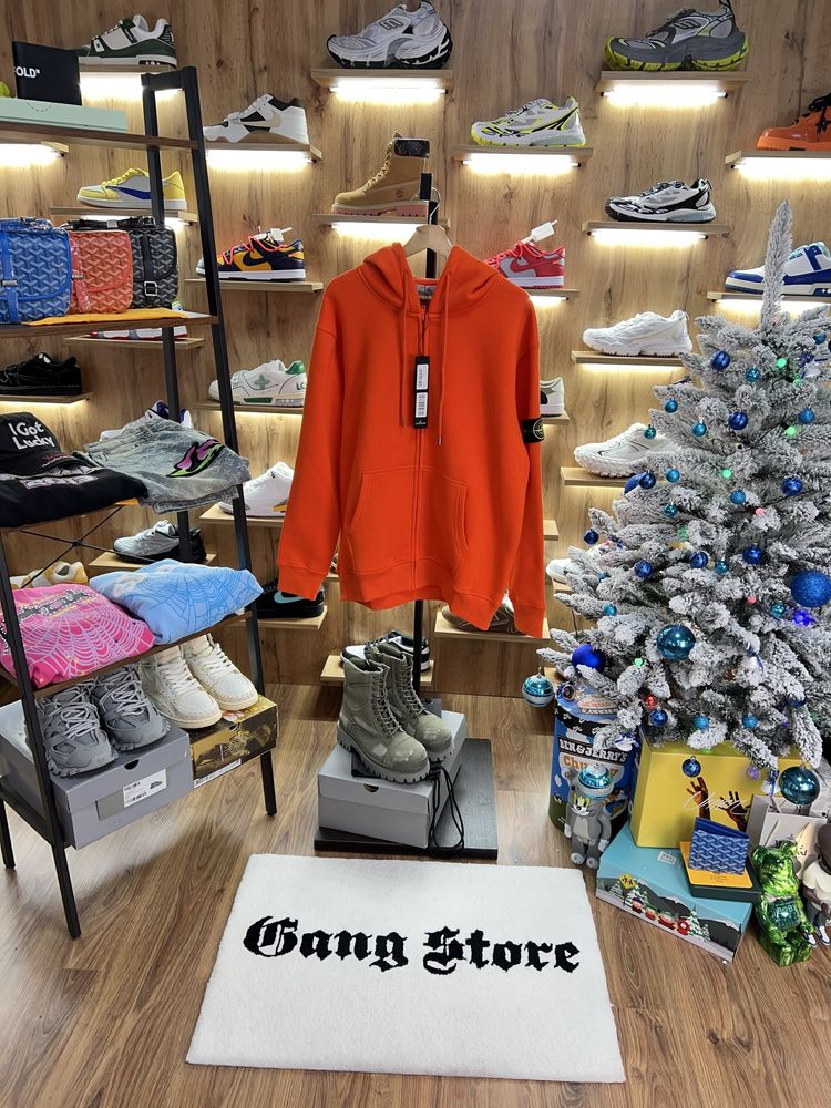 Зіп Худі Stone Island Orange
