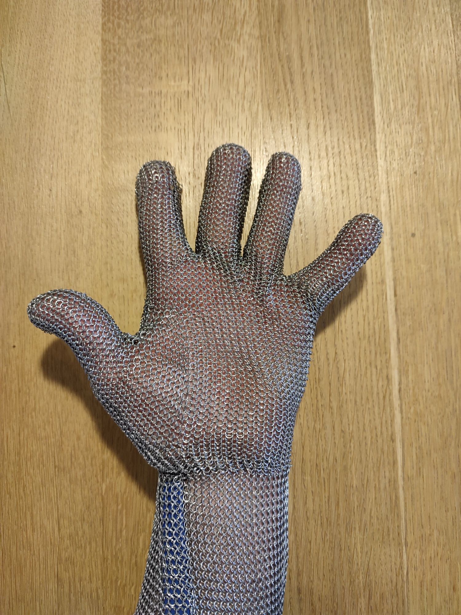 Rękawice metalowe ochronne