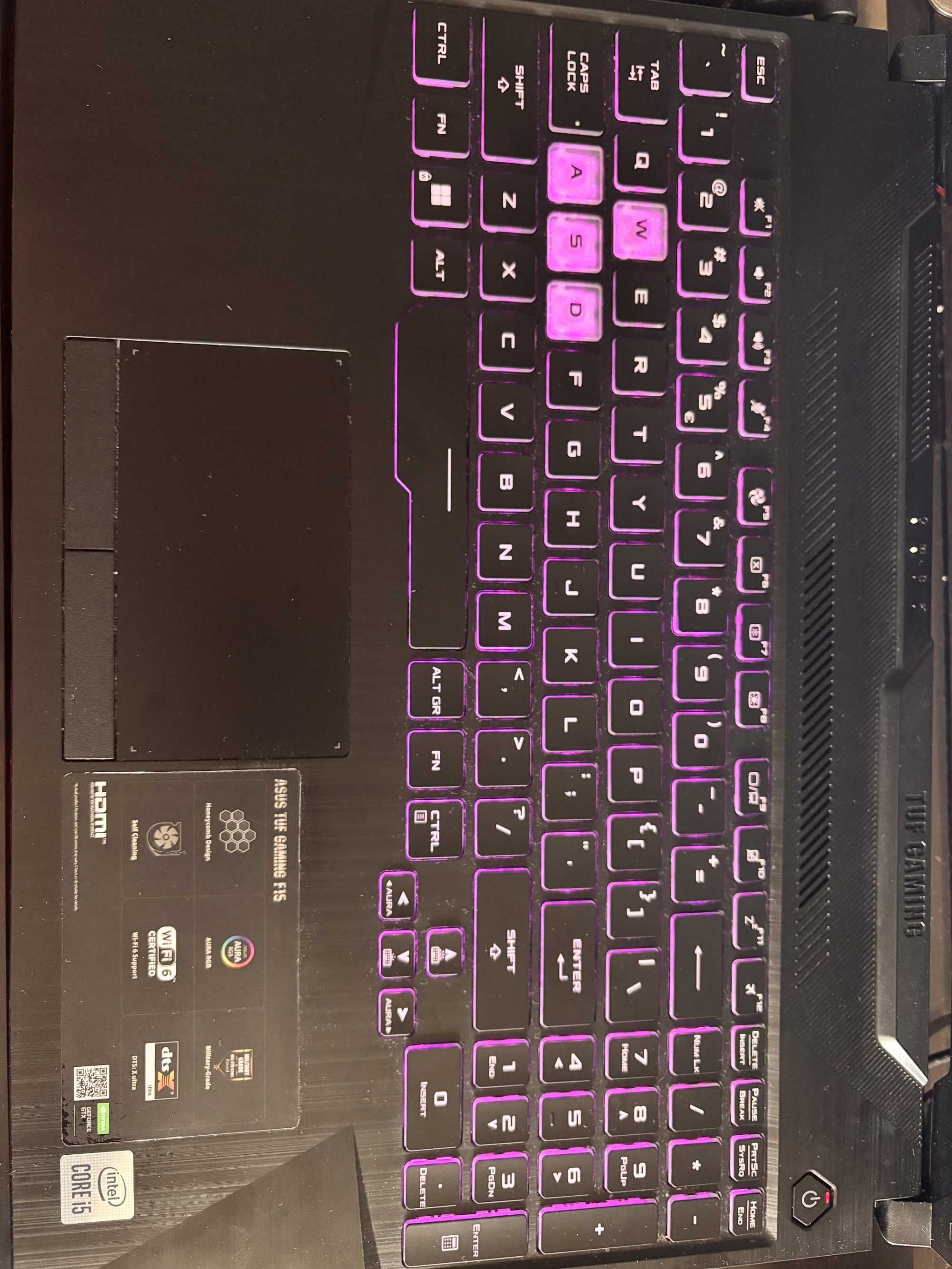 Laptop Gamingowy ASUS Tuf Gaming F15