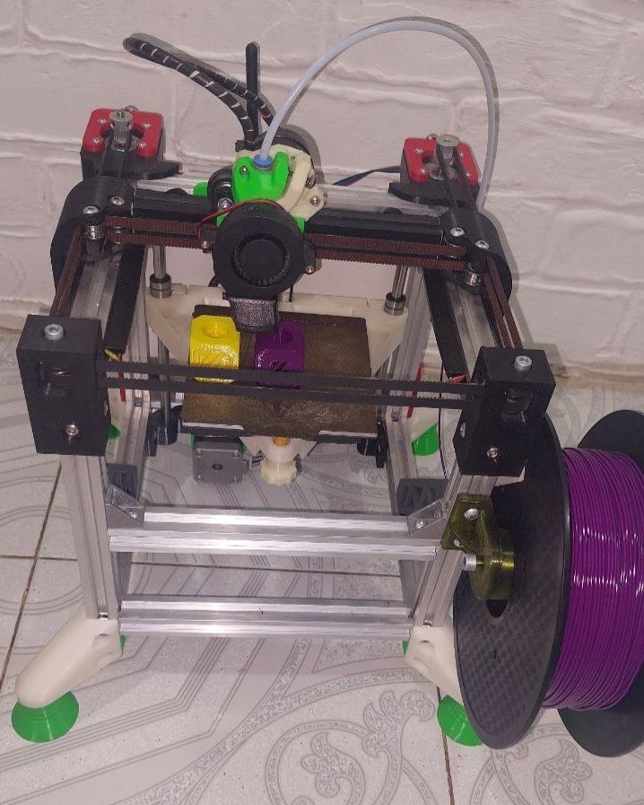 3D принтер CoreXY Rook 2020 MK2 налаштований до роботи klipper+wifi