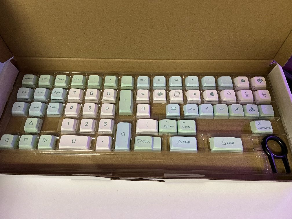 Кейкапи Ice Crystal XDA
