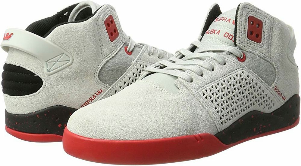 Buty SUPRA skytop III sneaker rozmiar 40 grey red 25,5cm Chada Muski