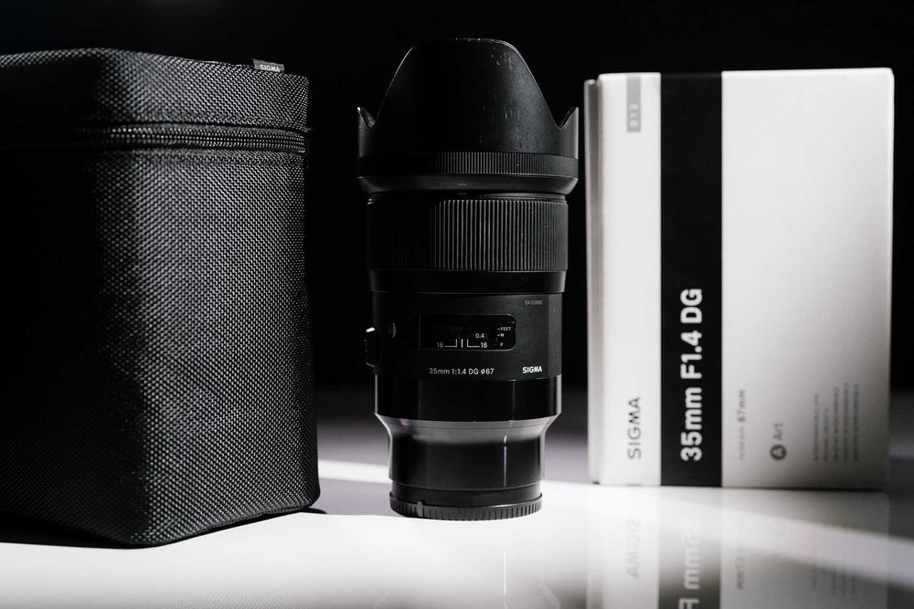 Obiektyw Sigma 35mm f1,4 DG HSM ART Sony FE
