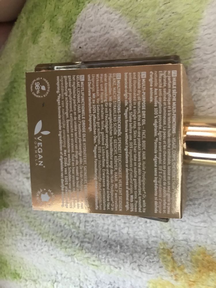 Суха олія NUXE Huile Prodigieuse Golden Shimmer Multi Usage Dry Oil