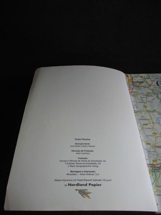 Livro Grande Atlas das Estradas da Europa